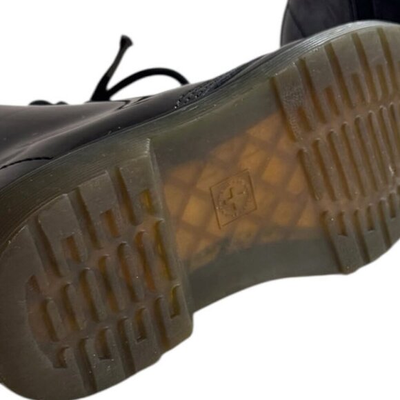 Doc Martens Patent Leather Lace Up Boots Size EU 36 - Picture 6 of 7